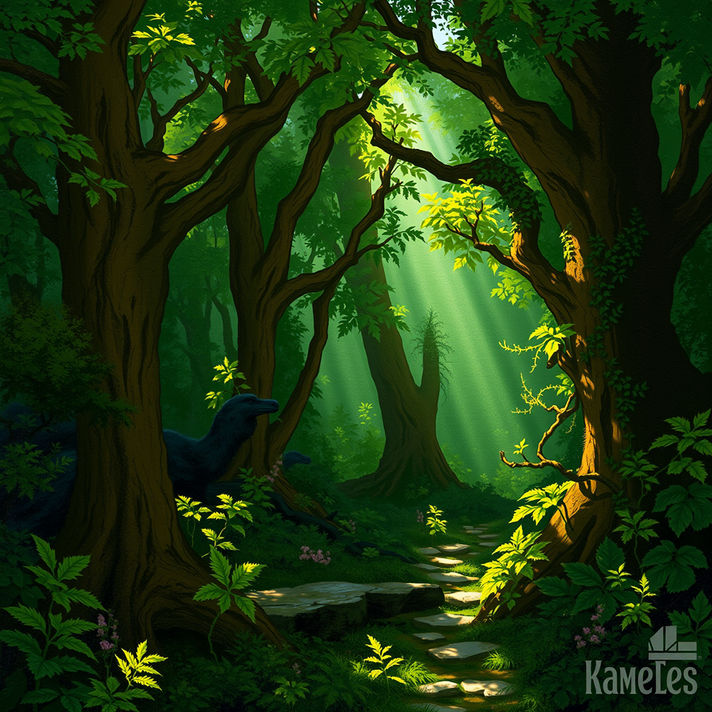 Whispering Grove Pathway view 2