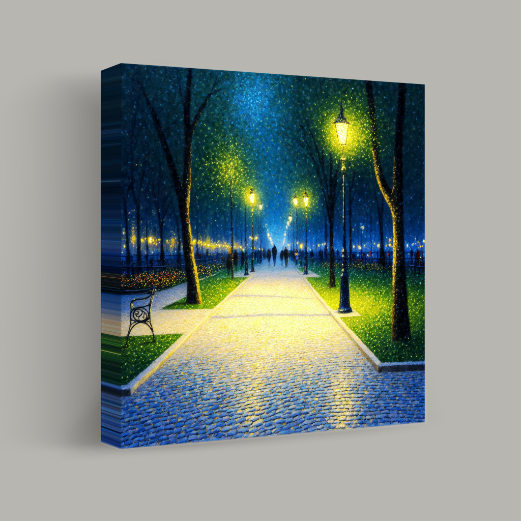 Stroll Through the Luminous Park view 1