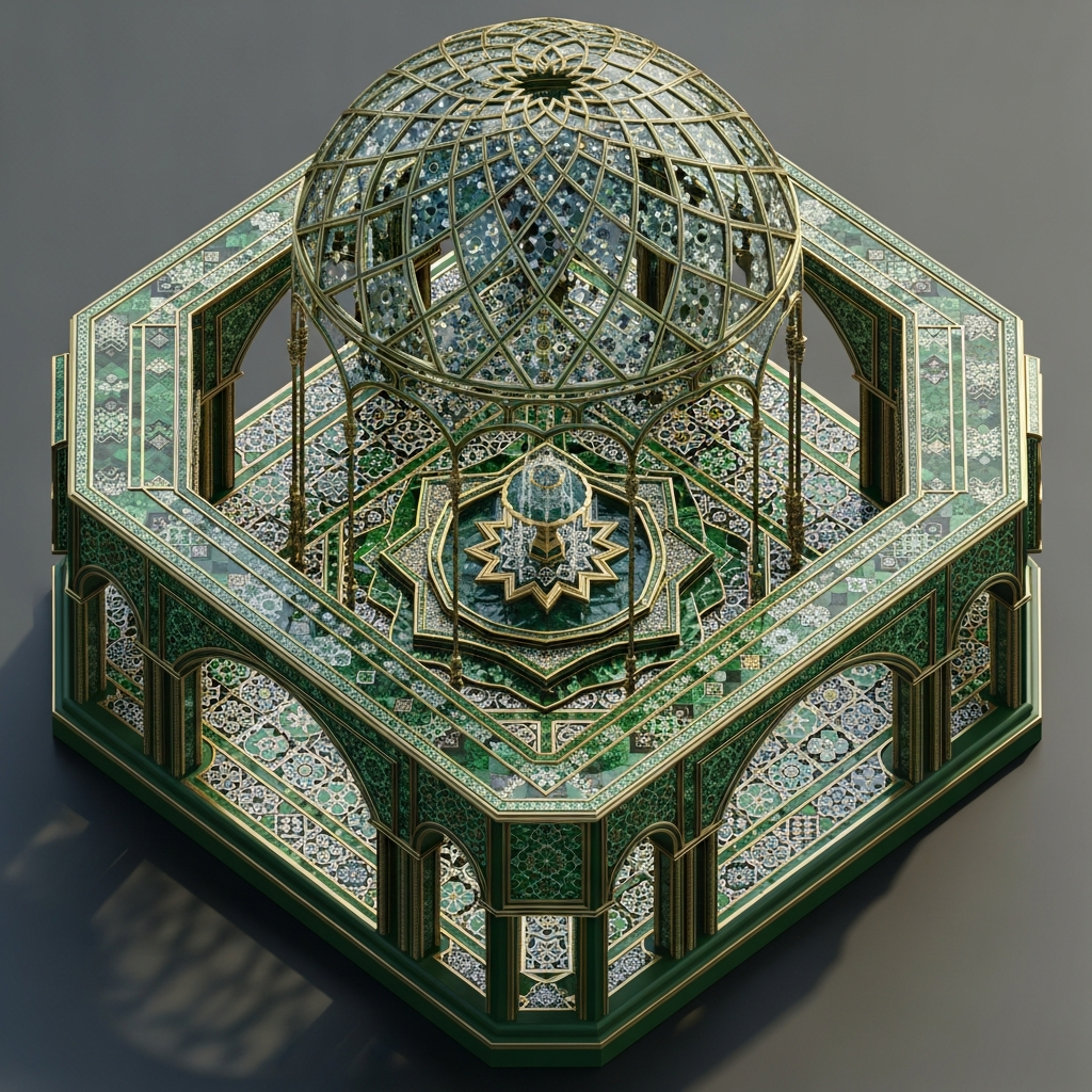 The Geometric Pavilion view 2