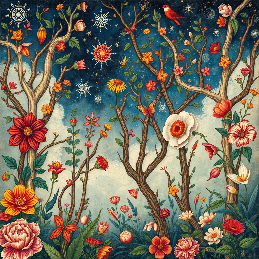 Whispers of the Floral Cosmos view 2