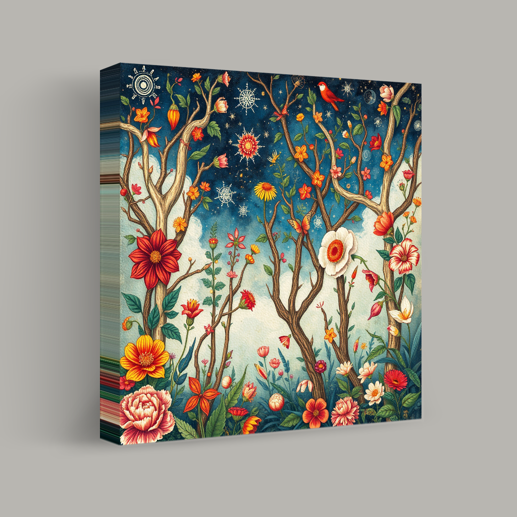 Whispers of the Floral Cosmos view 1