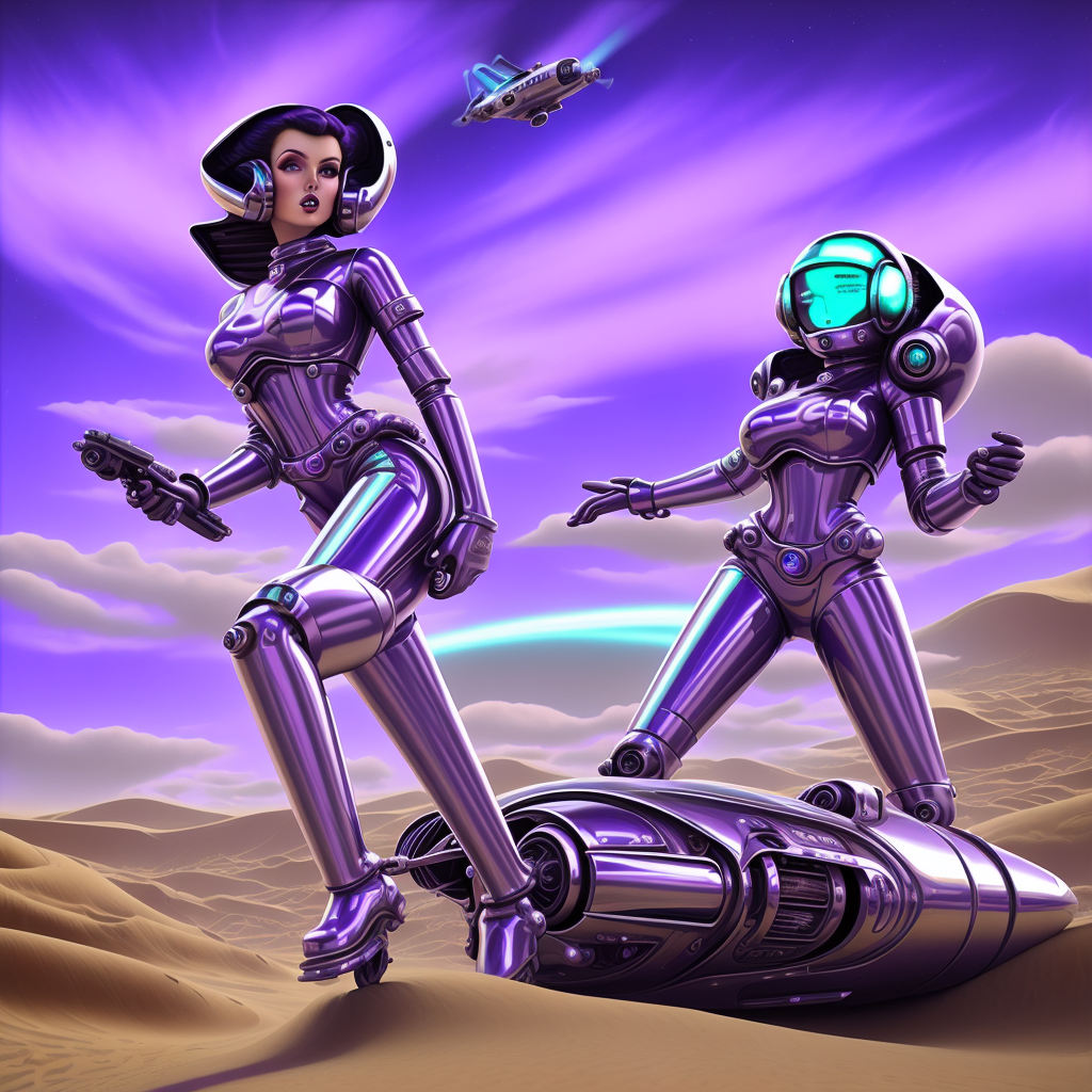 Guardians of the Cosmic Dunes view 2