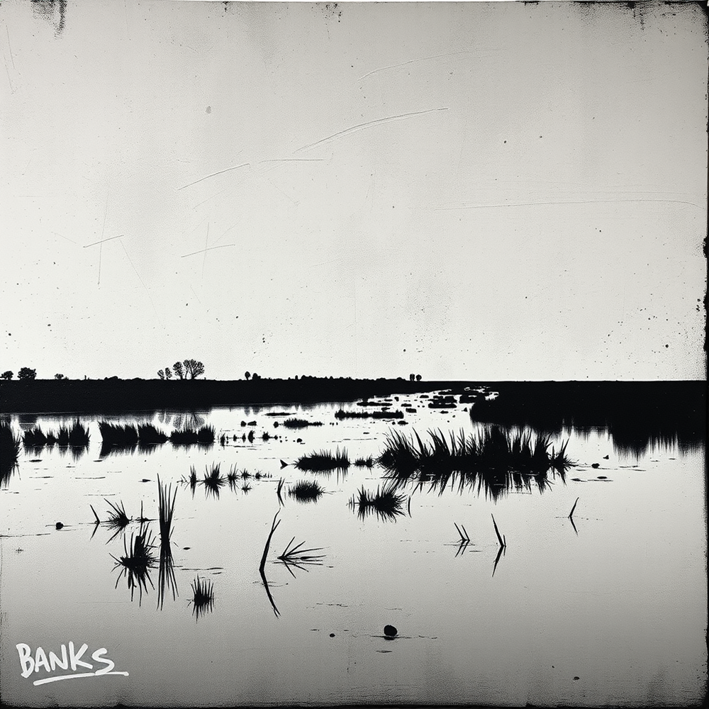 Serenity in Monochrome view 2