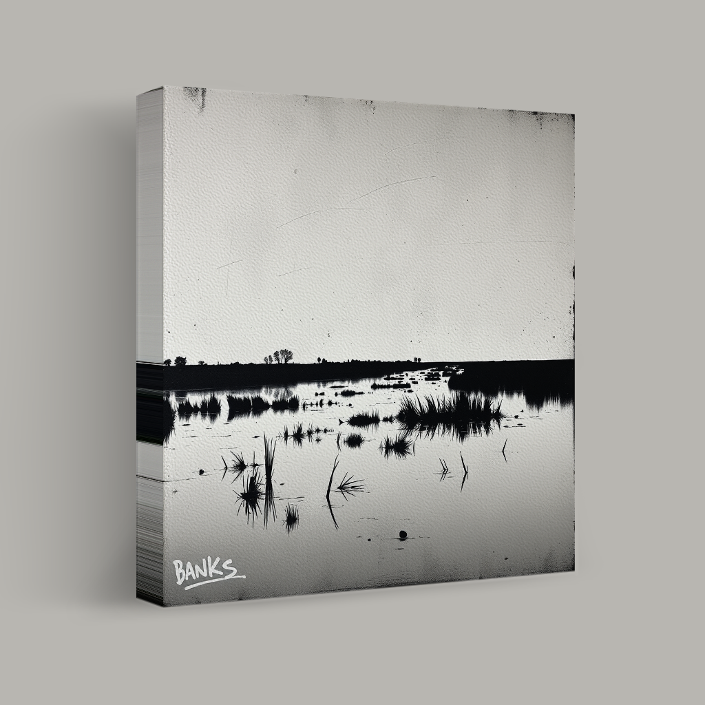 Serenity in Monochrome view 1