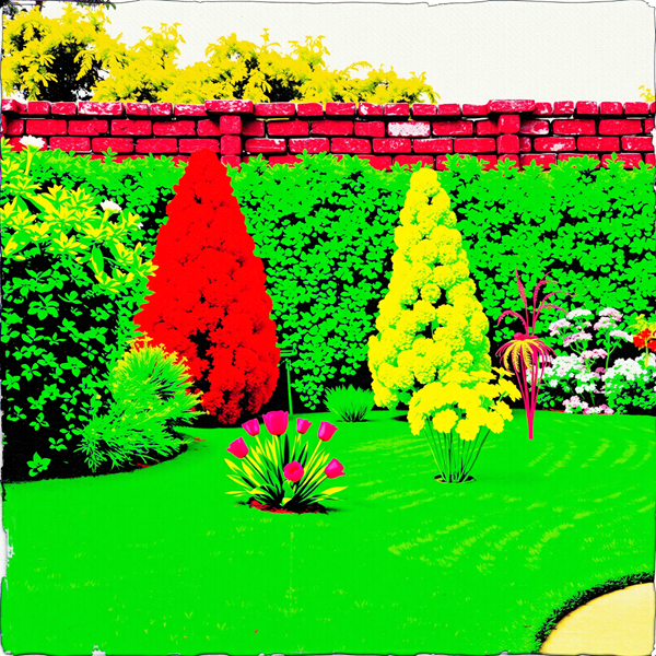 Vibrant Garden Symphony