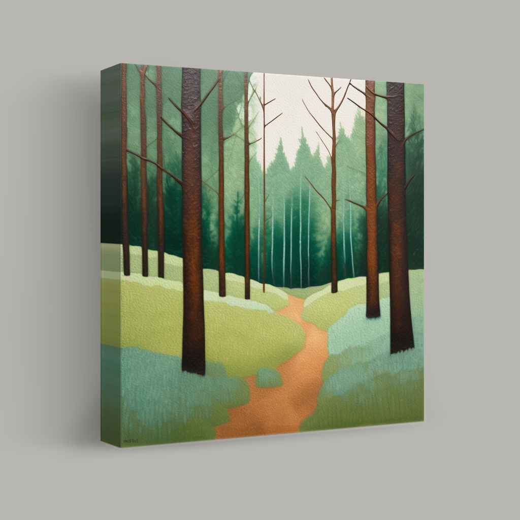 Pathway Through the Pines view 1