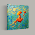 Jellyfish Waltz under a Starry Sea thumbnail 1