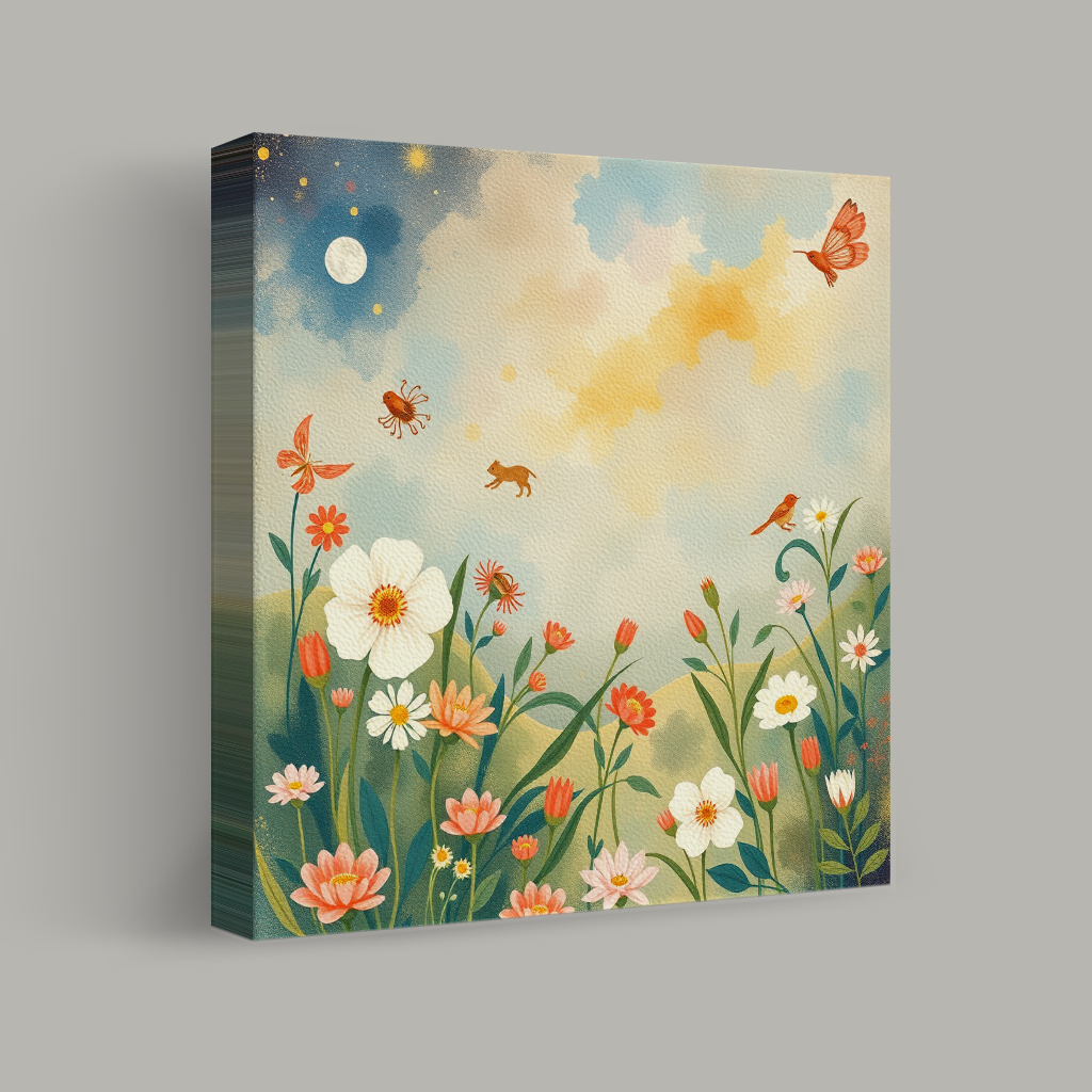 Enchanted Meadow at Dusk view 1