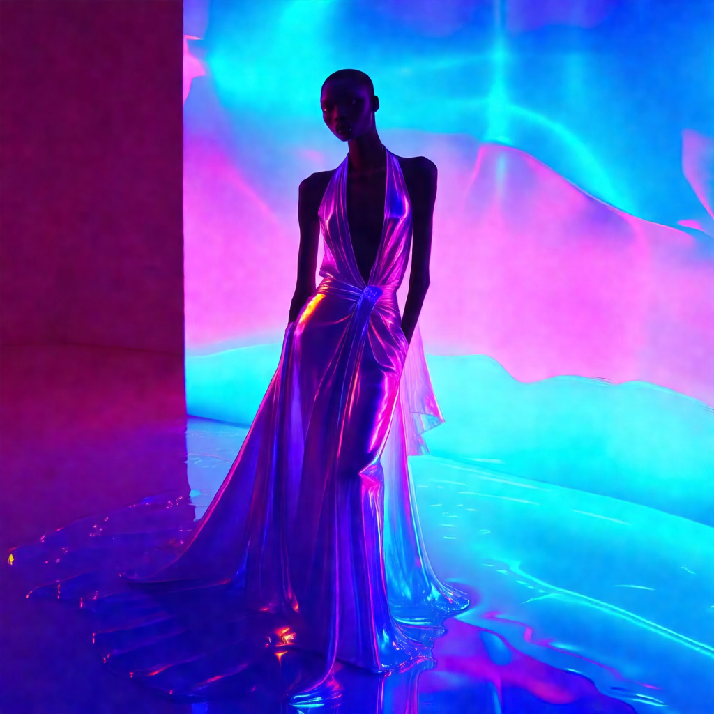 Mystique in Neon Glow view 2