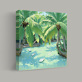 Tranquil Oasis Beneath the Palms thumbnail 1