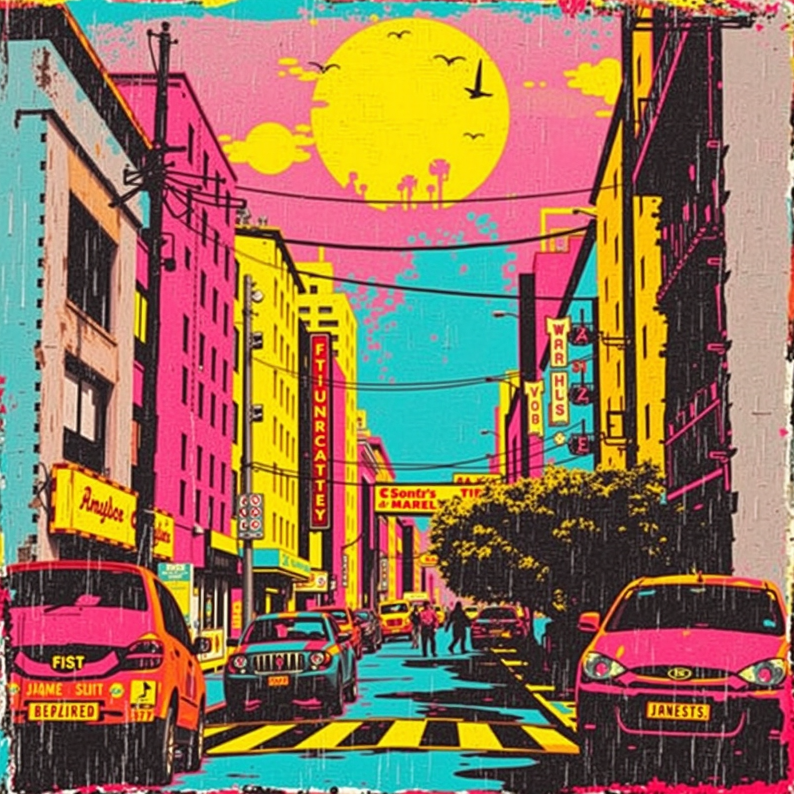 Neon Dreams of the Boulevard view 2