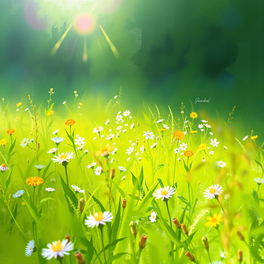 Sunlit Meadow Symphony view 2