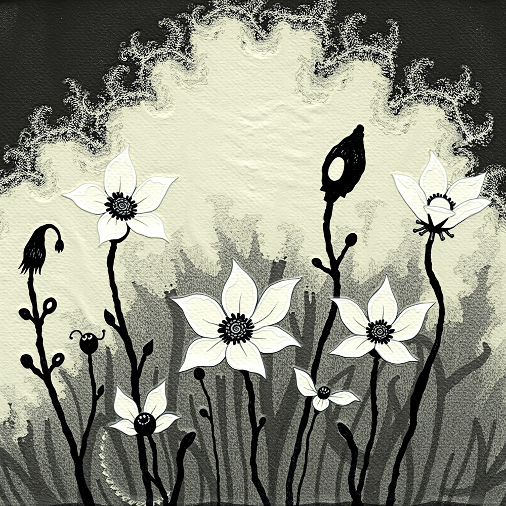 Monochrome Blooms view 2