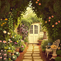 Enchanted Garden Pathway thumbnail 2