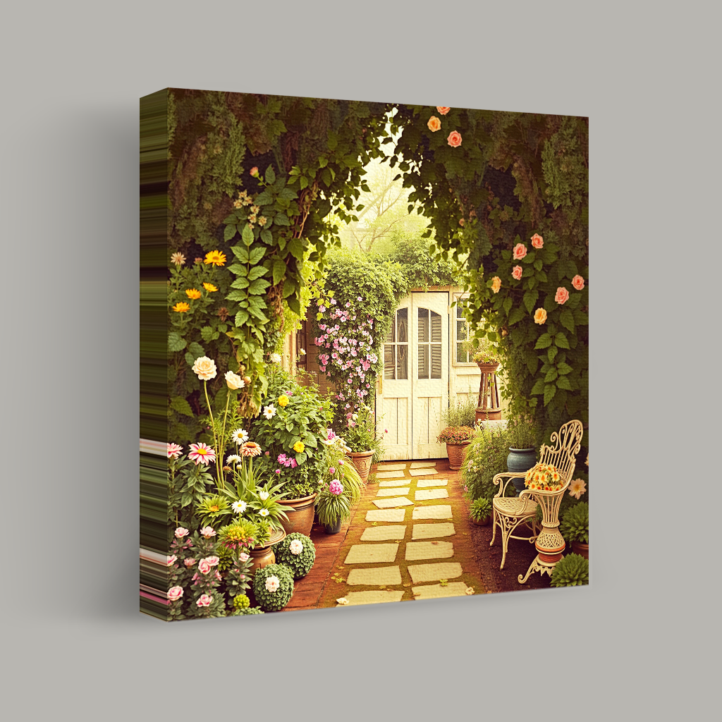 Enchanted Garden Pathway view 1