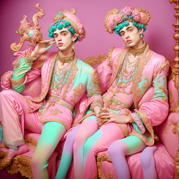 Royal Reverie in Pastels