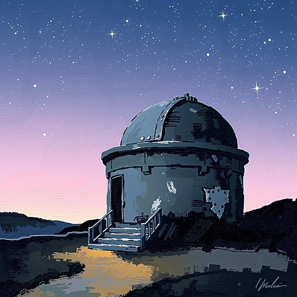 Observatory at Twilight view 2
