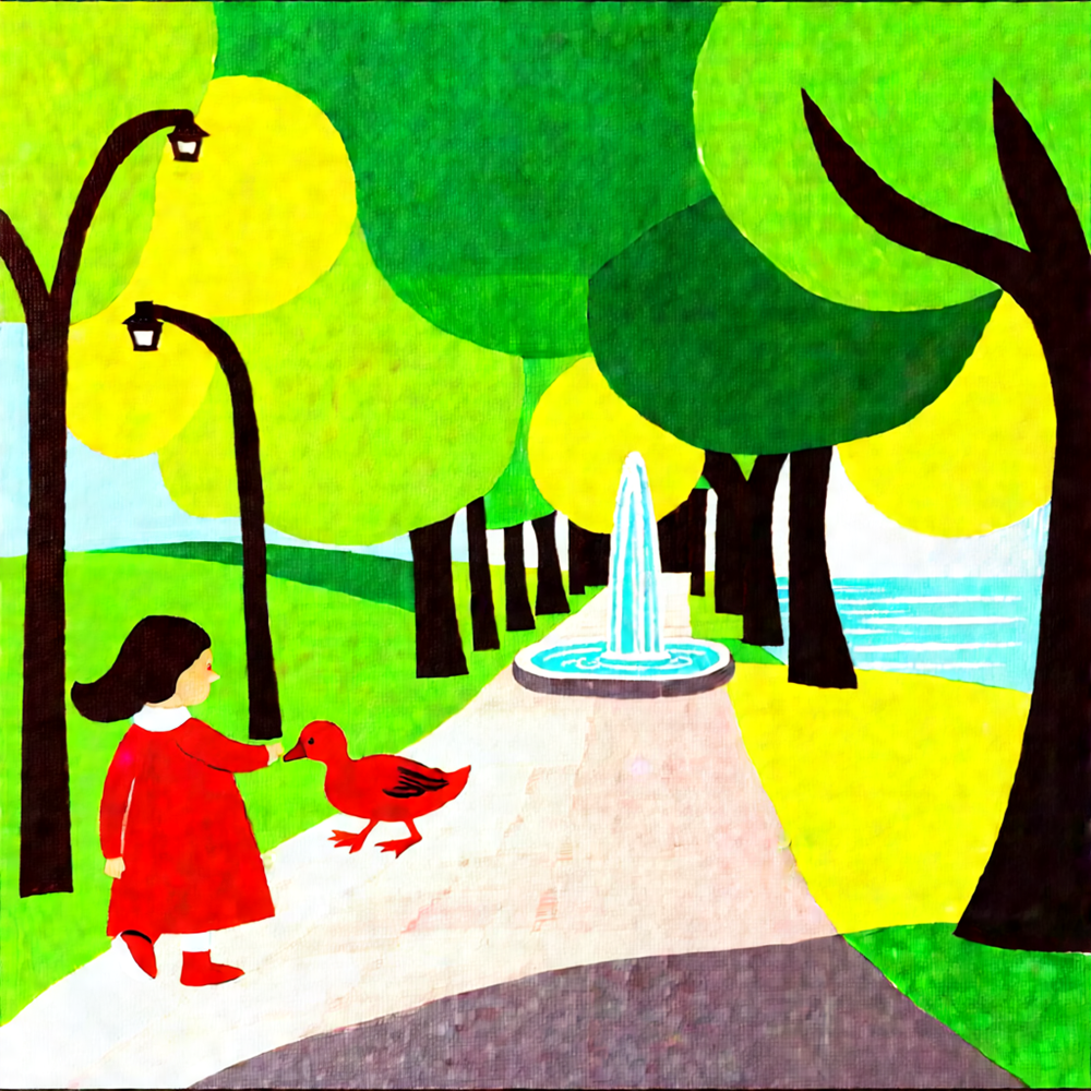 Stroll in the Garden view 2