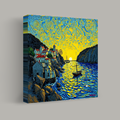 Sunlit Cove at Twilight thumbnail 1