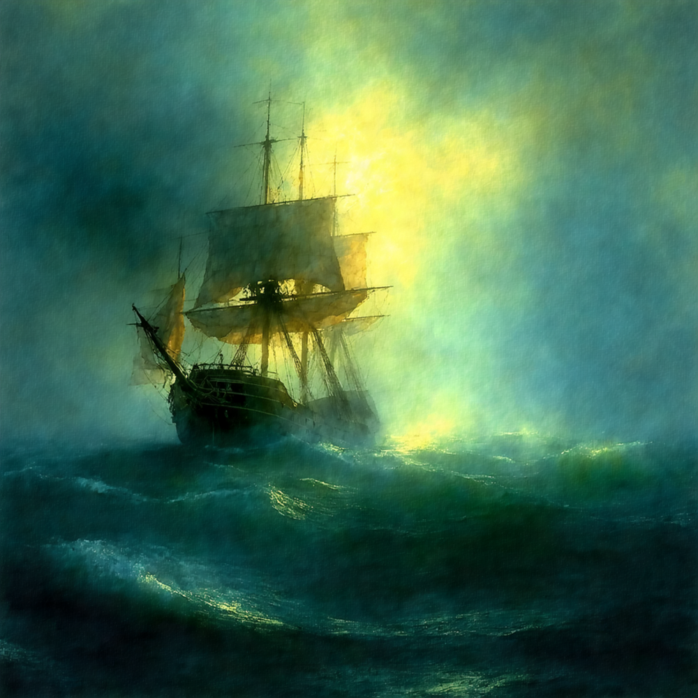 Sailing into the Unknown view 2