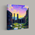 Ruins Beneath a Vivid Sky thumbnail 1