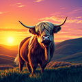 Majestic Highland Sunset thumbnail 2
