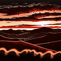 Crimson Dunes at Dusk thumbnail 2