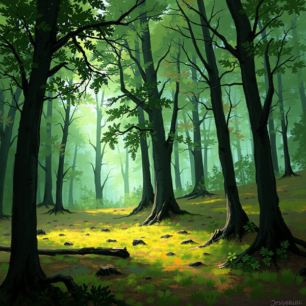 Enchanted Forest Glade