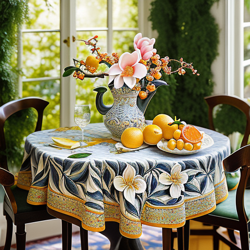 Vibrant Harmony in a Sunlit Room