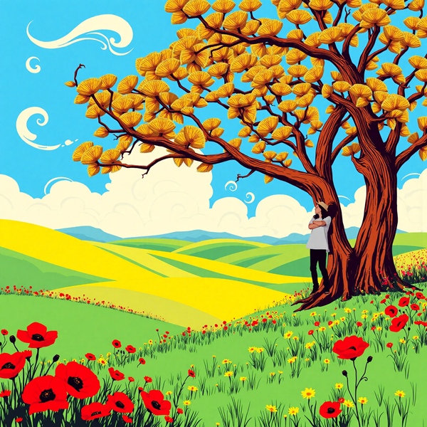 Beneath the Golden Canopy