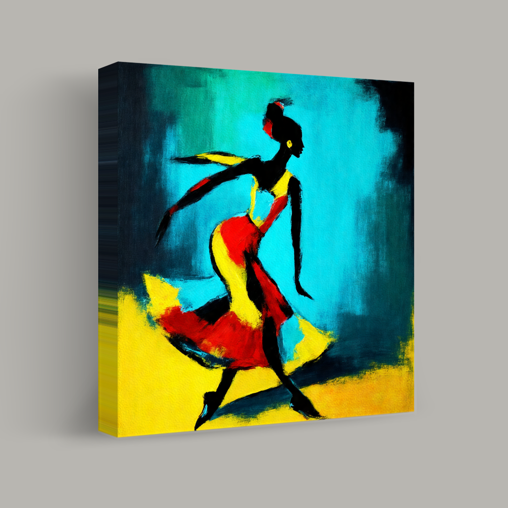 Dance of Vibrant Hues view 1