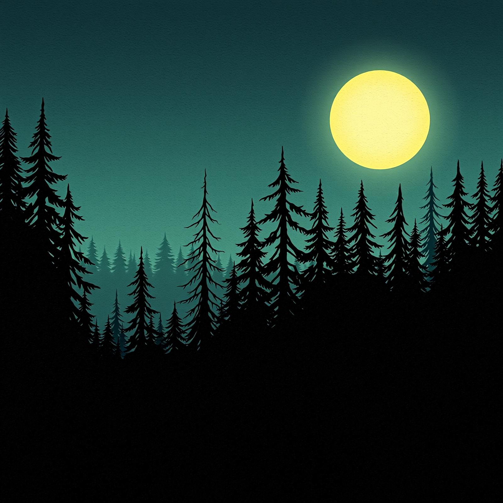 Moonlit Pines view 2