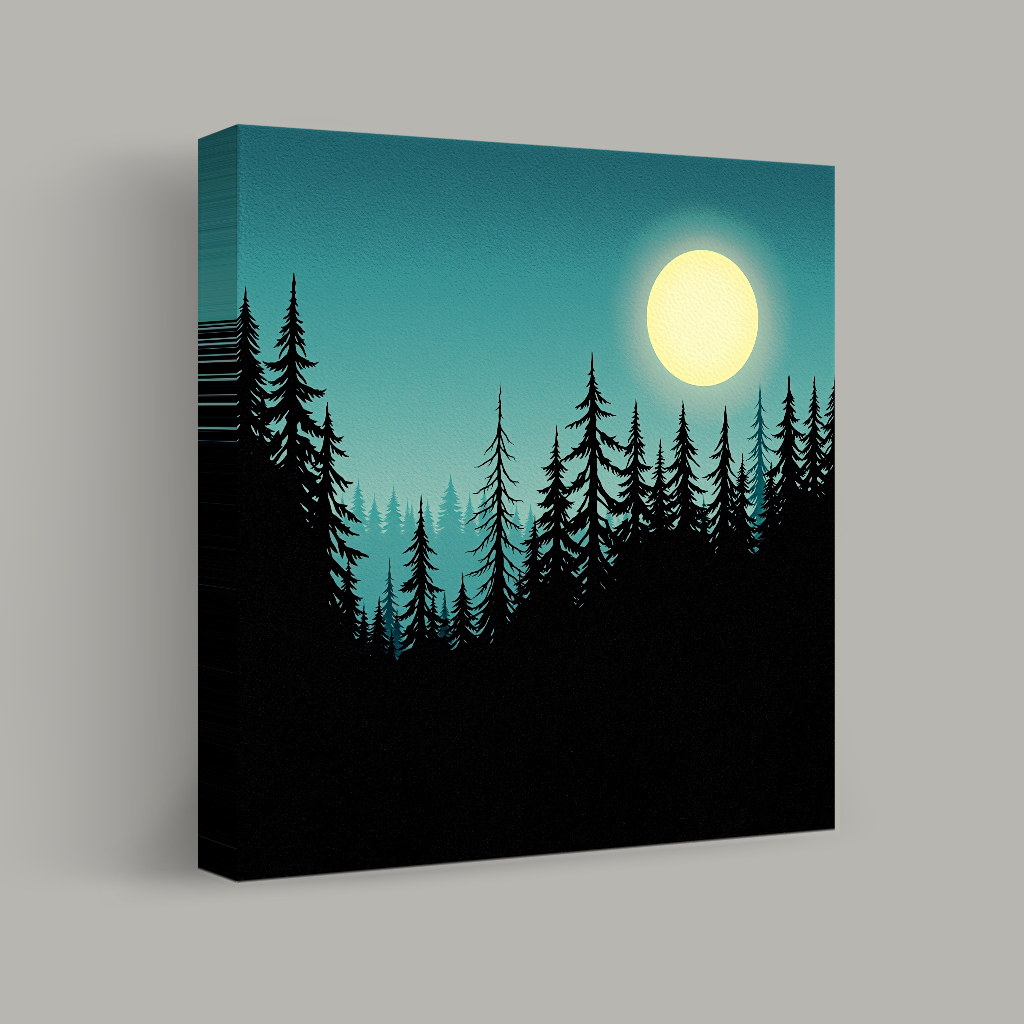 Moonlit Pines view 1