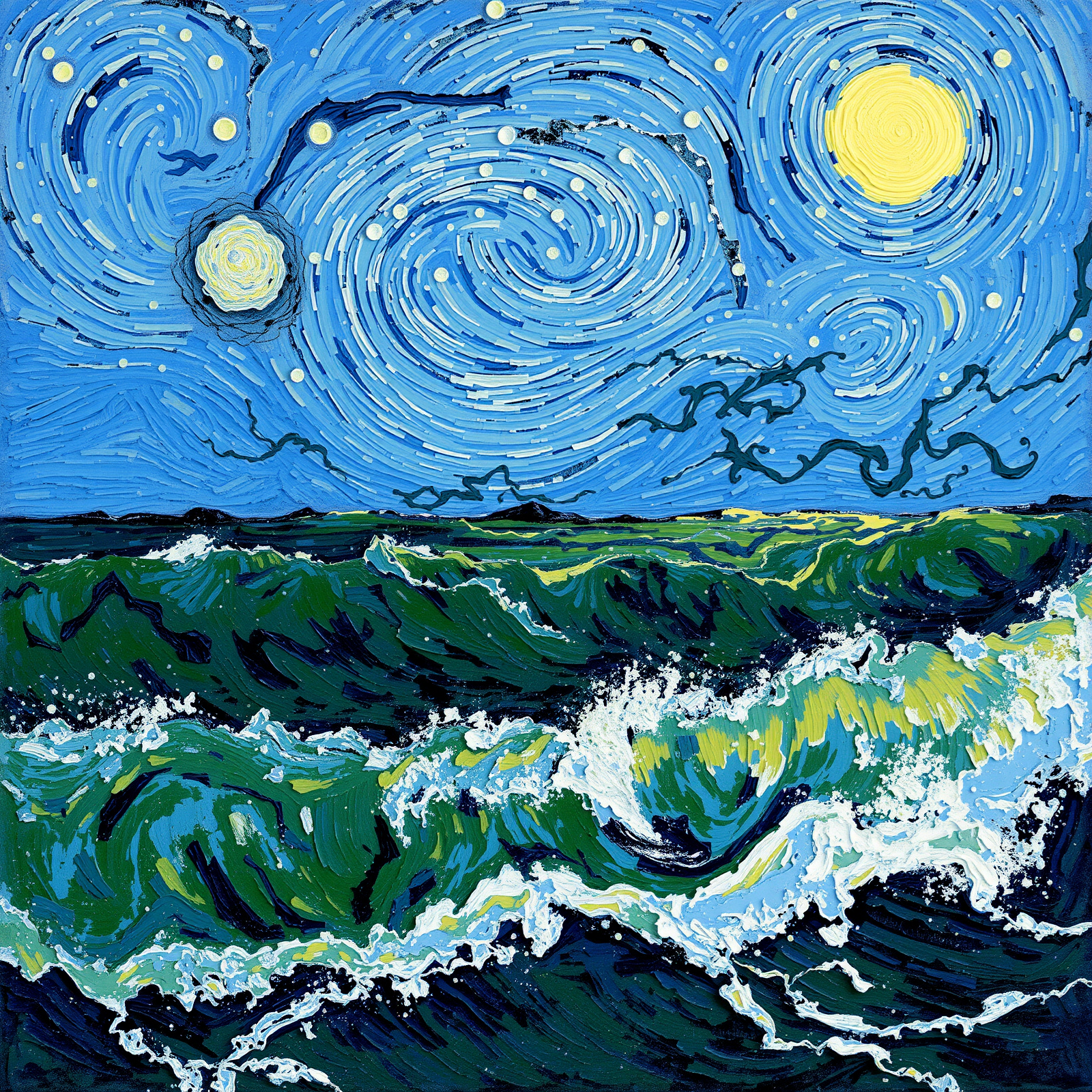 Hemelse Golven weergave 2