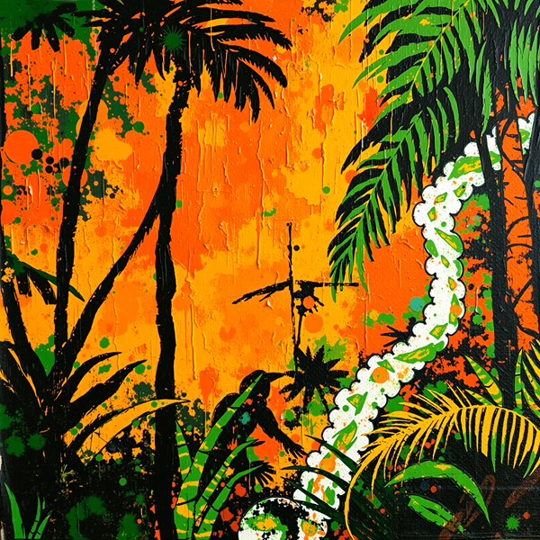 Jungle Awakening at Dusk