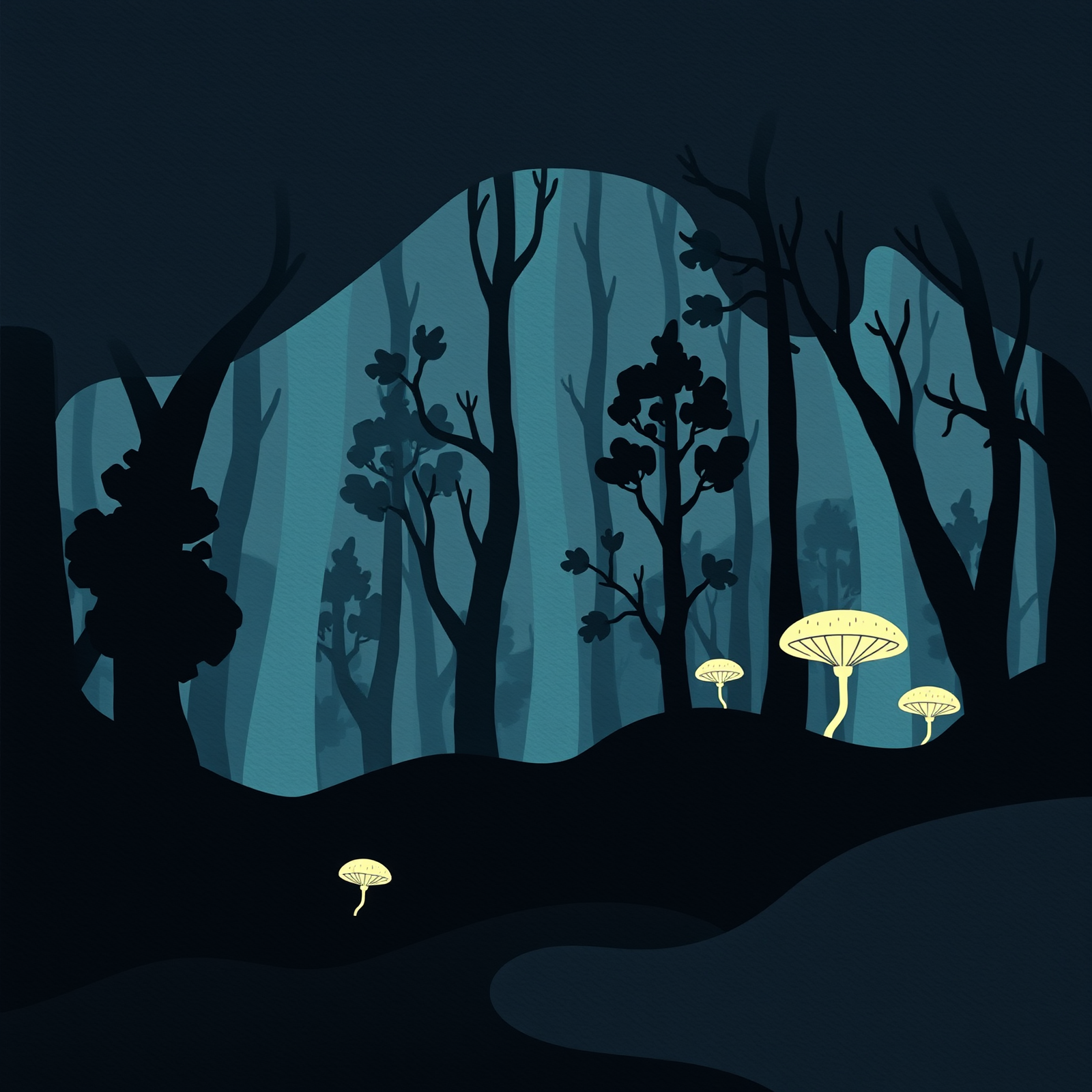 Enchanted Glow in the Woods view 2