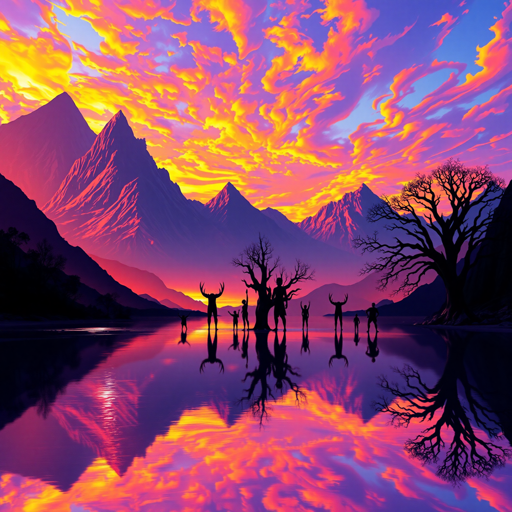Reflections in Dusk view 2