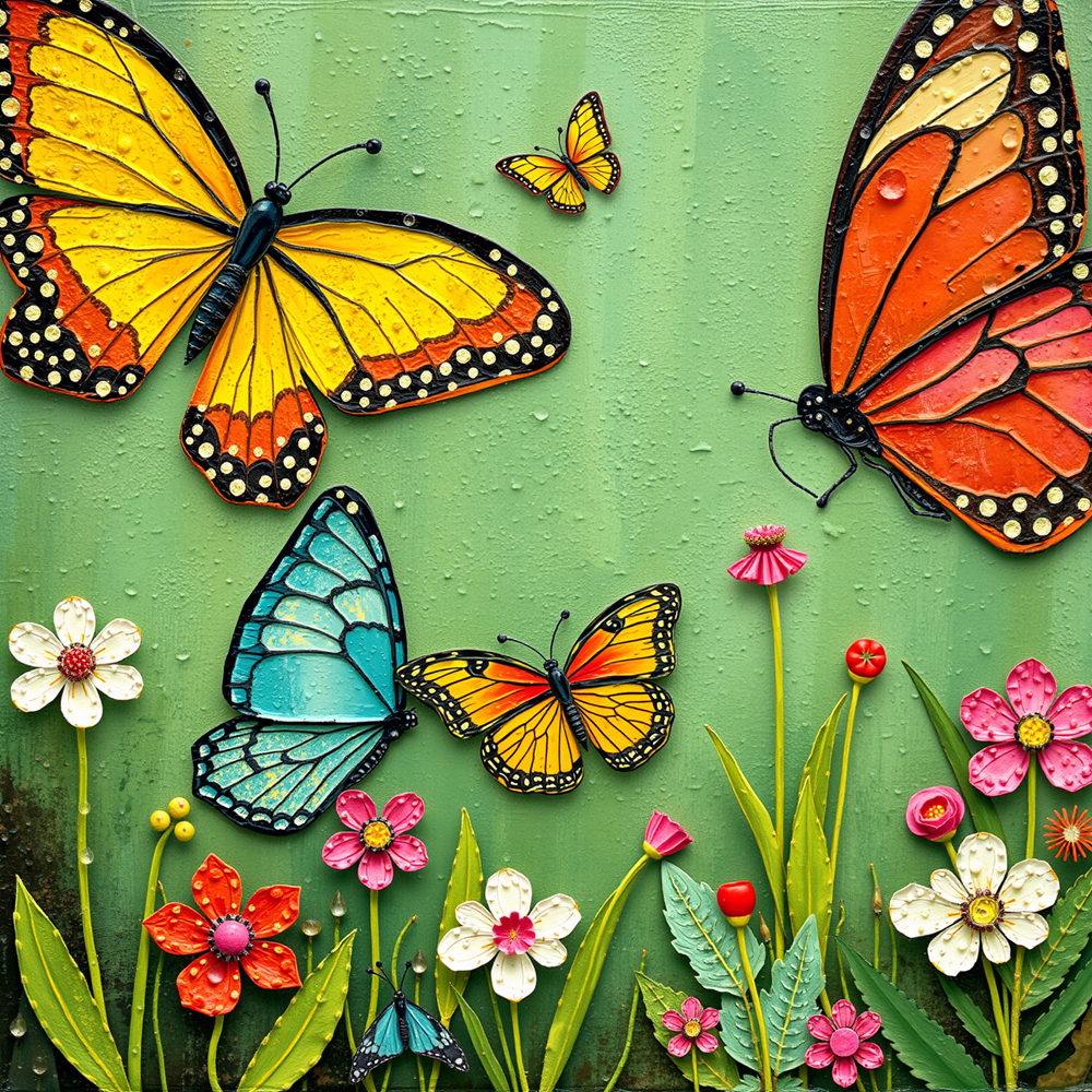 Dance of the Vibrant Wings view 2
