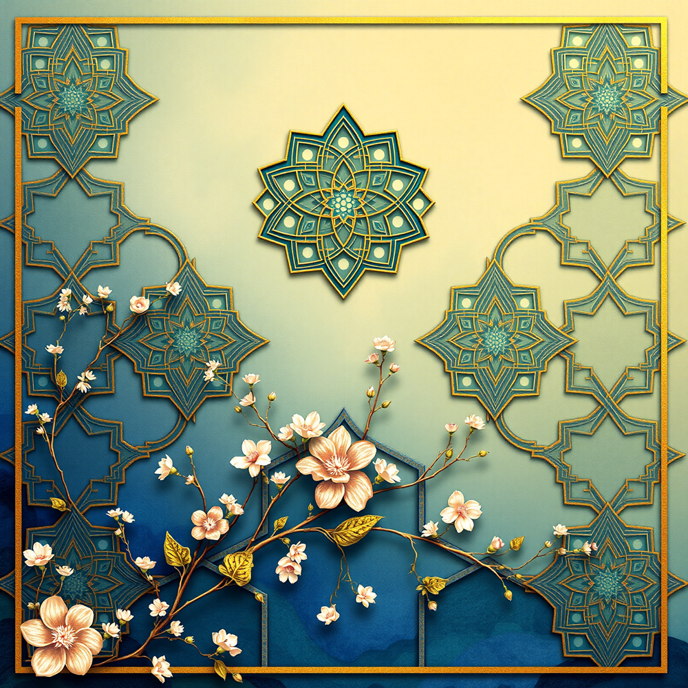 Geometric Blossoms view 2