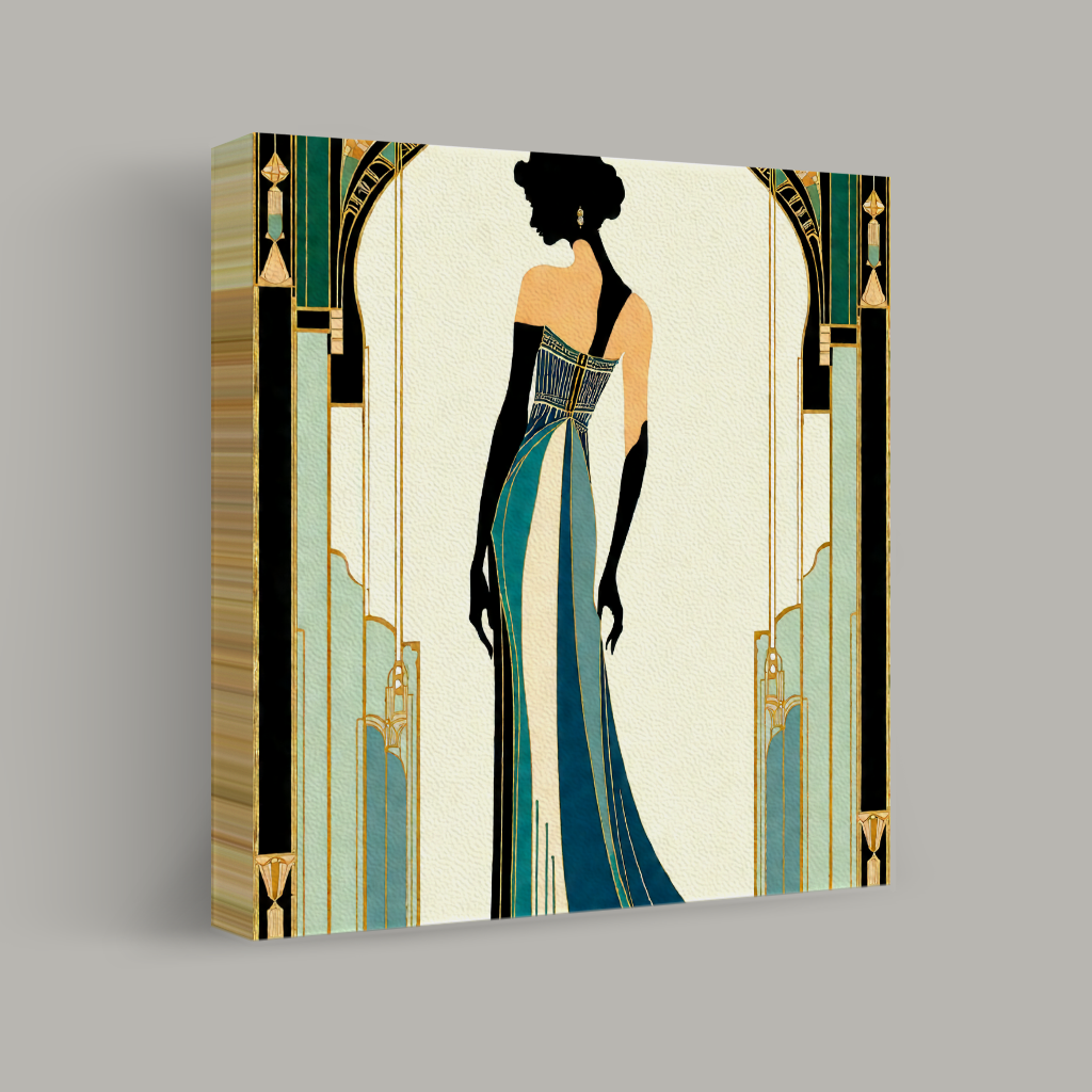 Elegance in Art Deco view 1