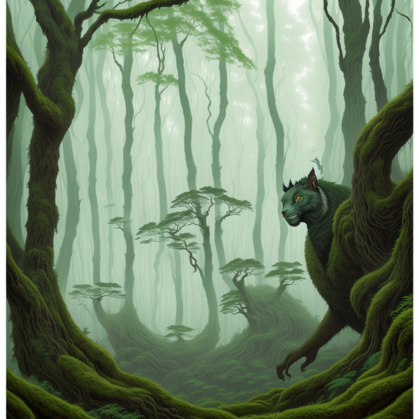 Whispering Woods and the Watchful Beast