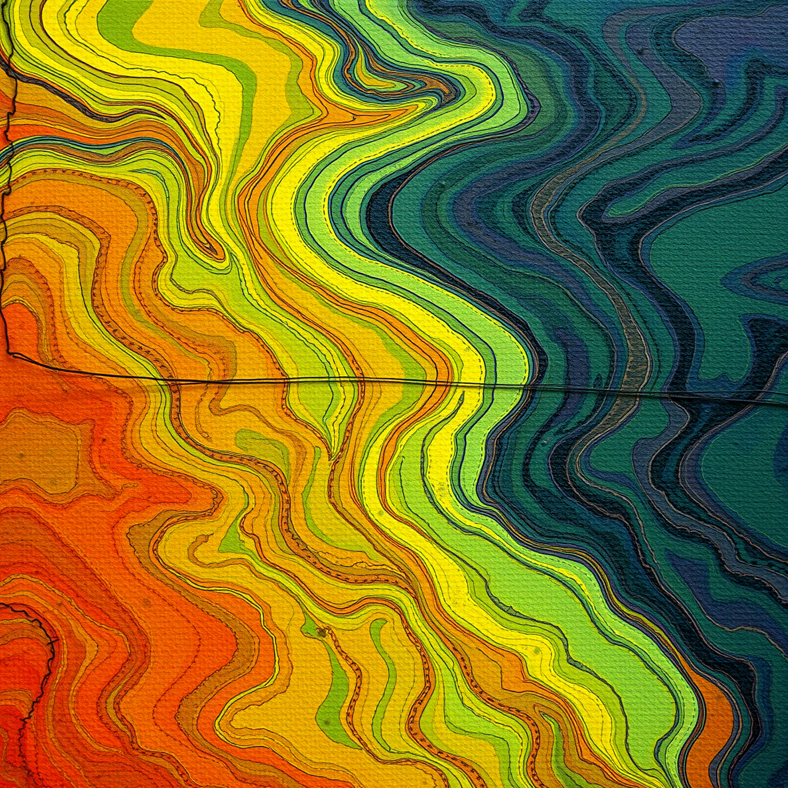 Vivid Topographic Waves view 2