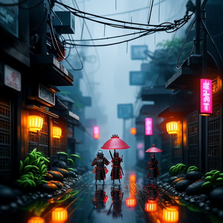 Stroll Through the Neon Alley view 2
