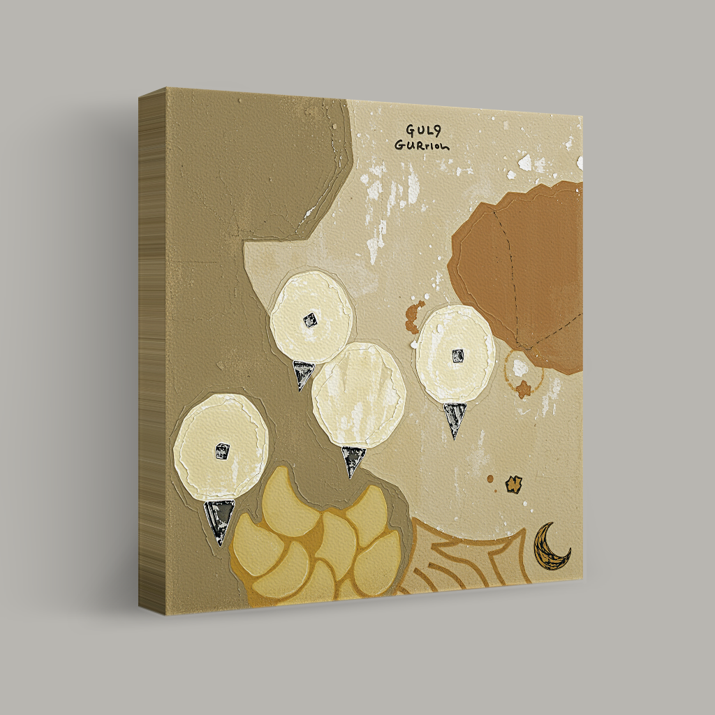 Grappige Maanscène weergave 1