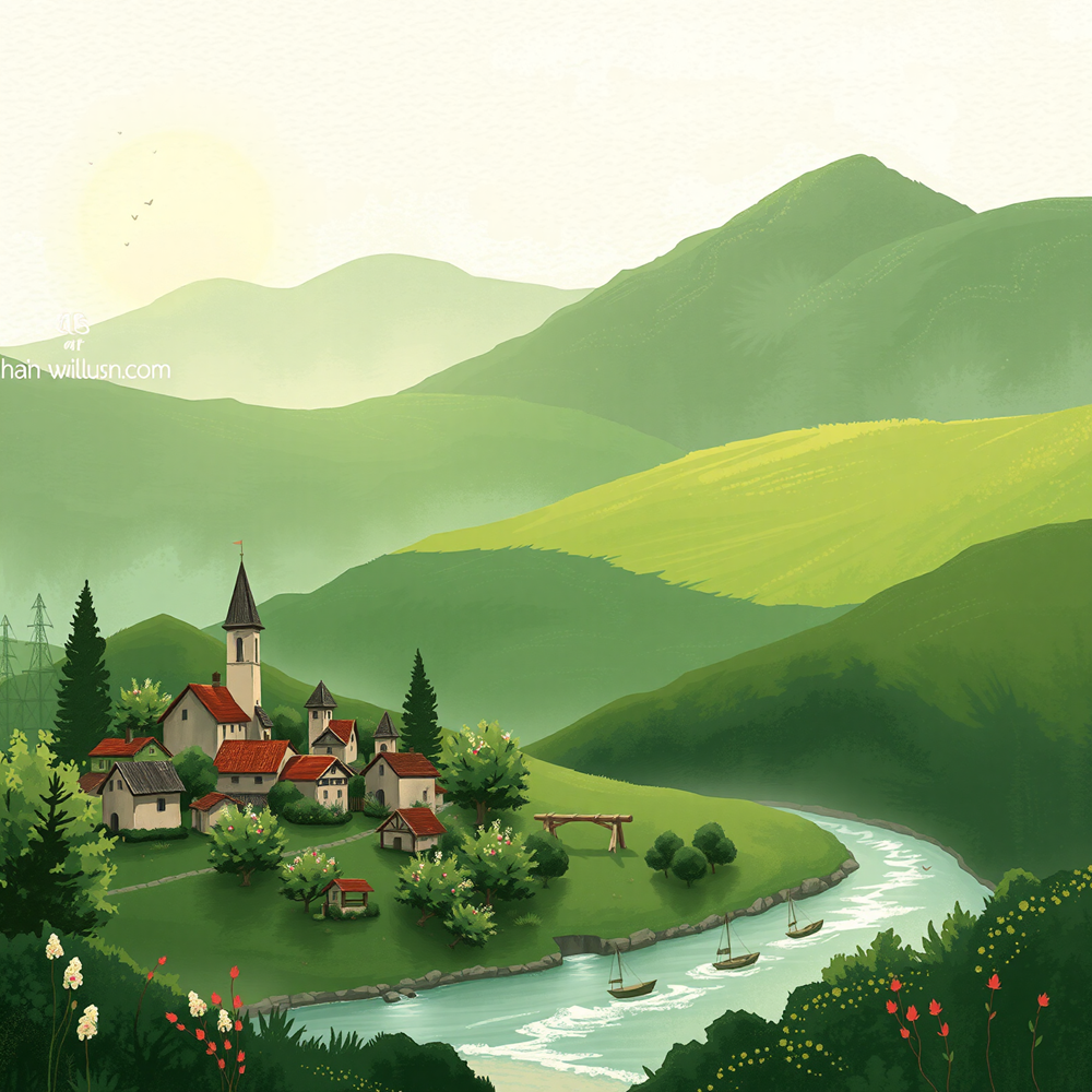Hillside Reverie view 2