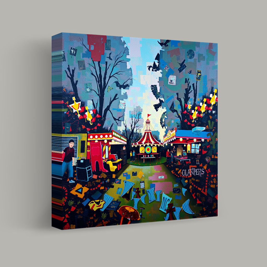 Whimsical Dusk at the Carnival view 1