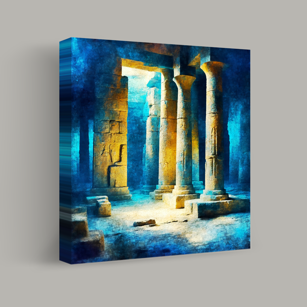 Shadows of Ancient Columns view 1