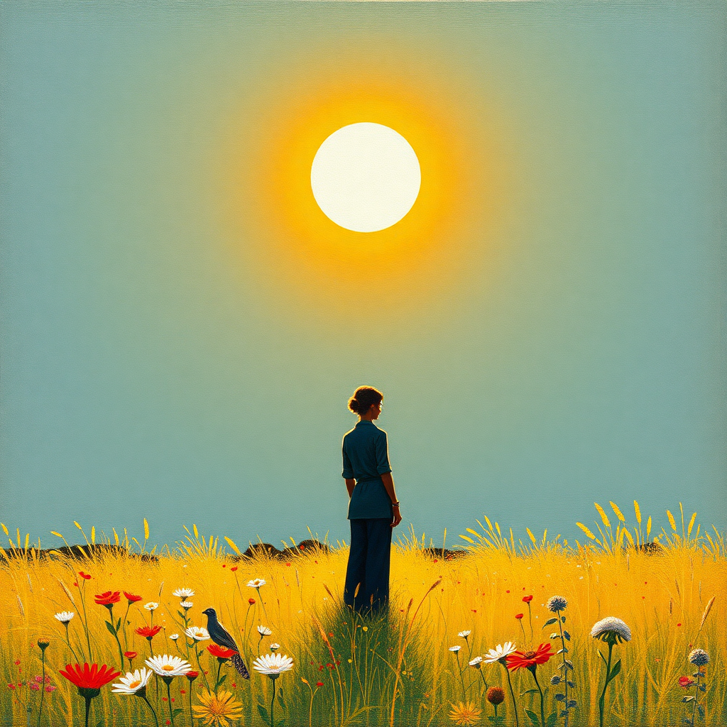 Sunlit Solitude view 2