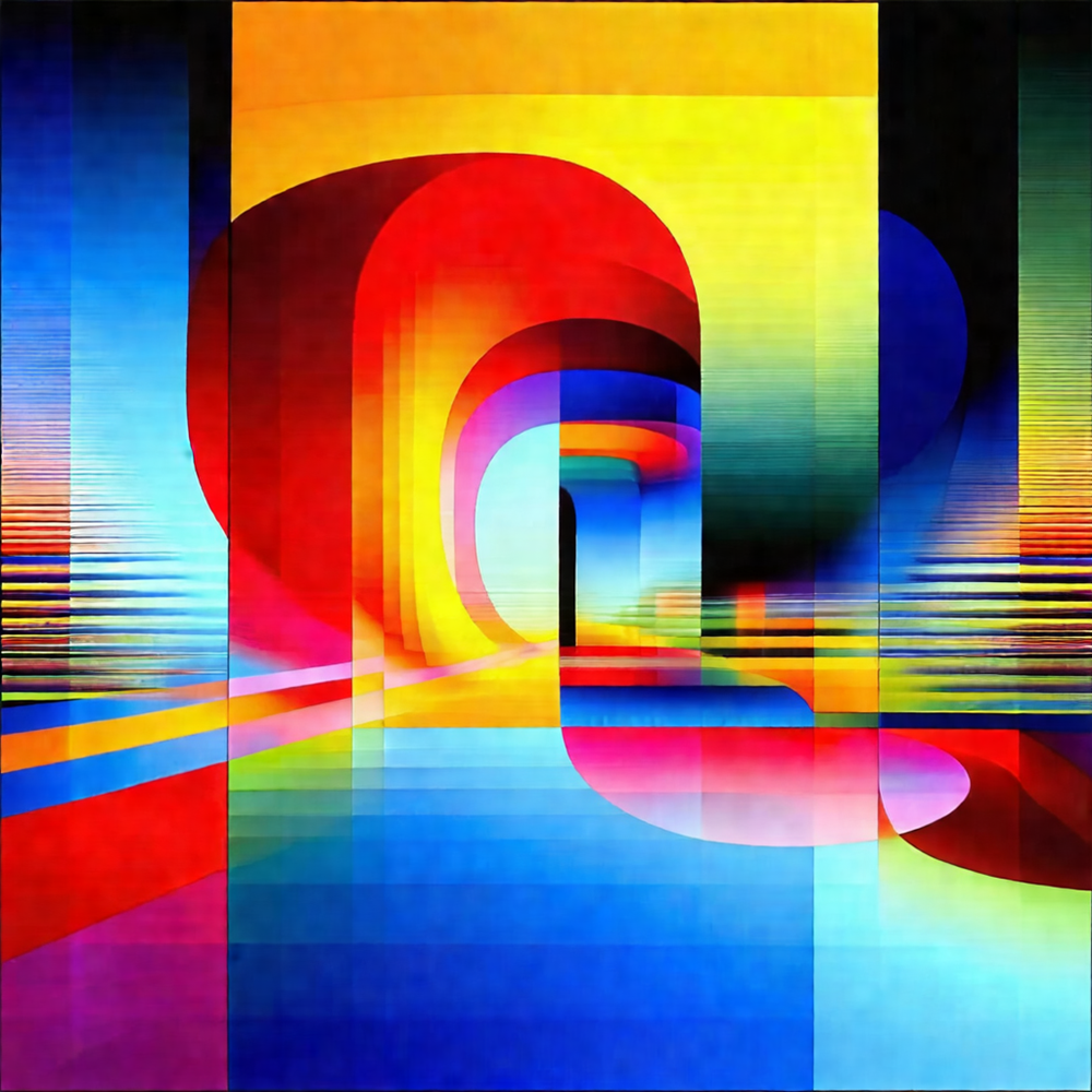 Vibrant Geometry of Light view 2