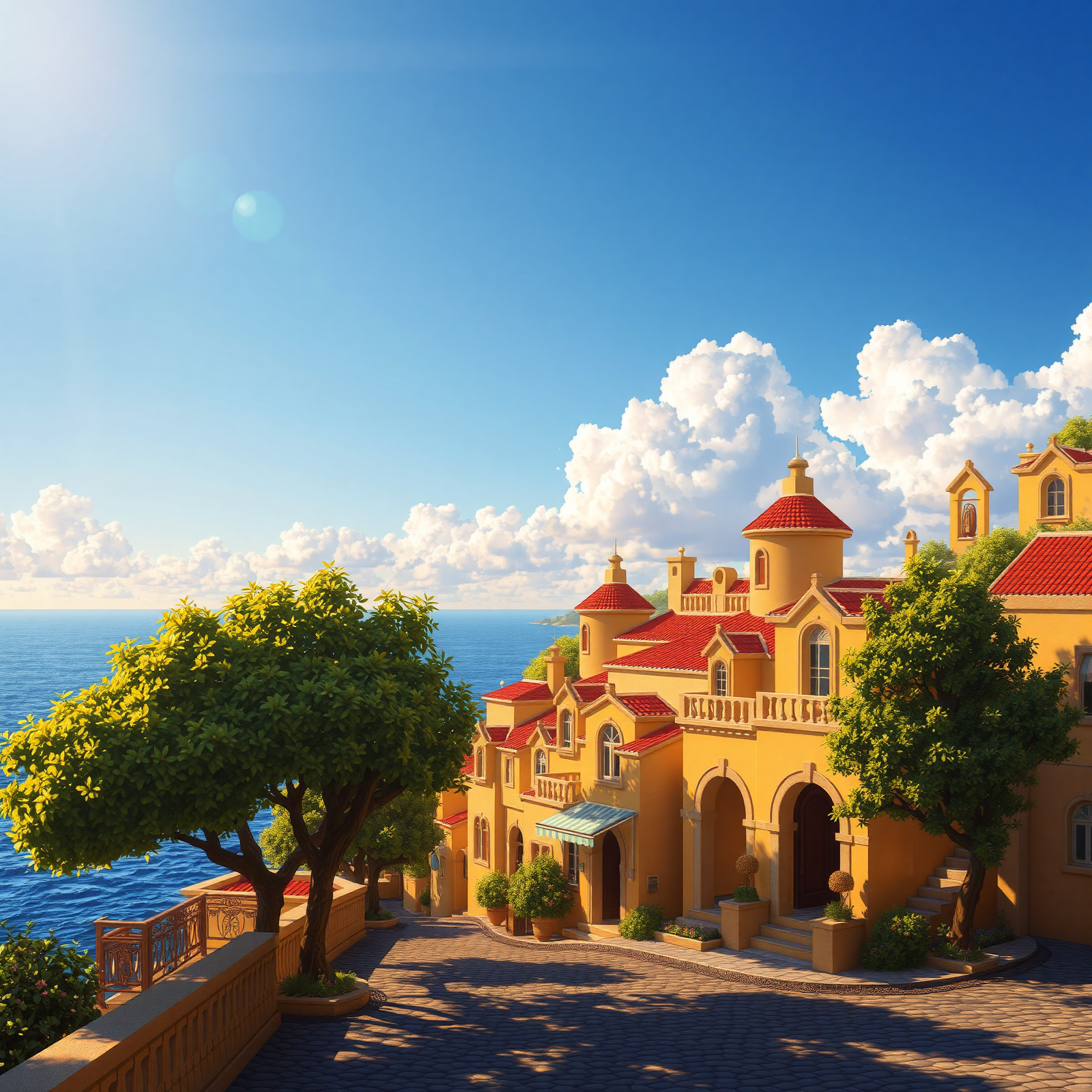 Mediterranean Morning Glow view 2